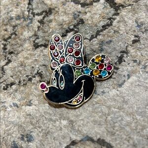 Colorful Jewel Minnie Mouse Disney Pin
